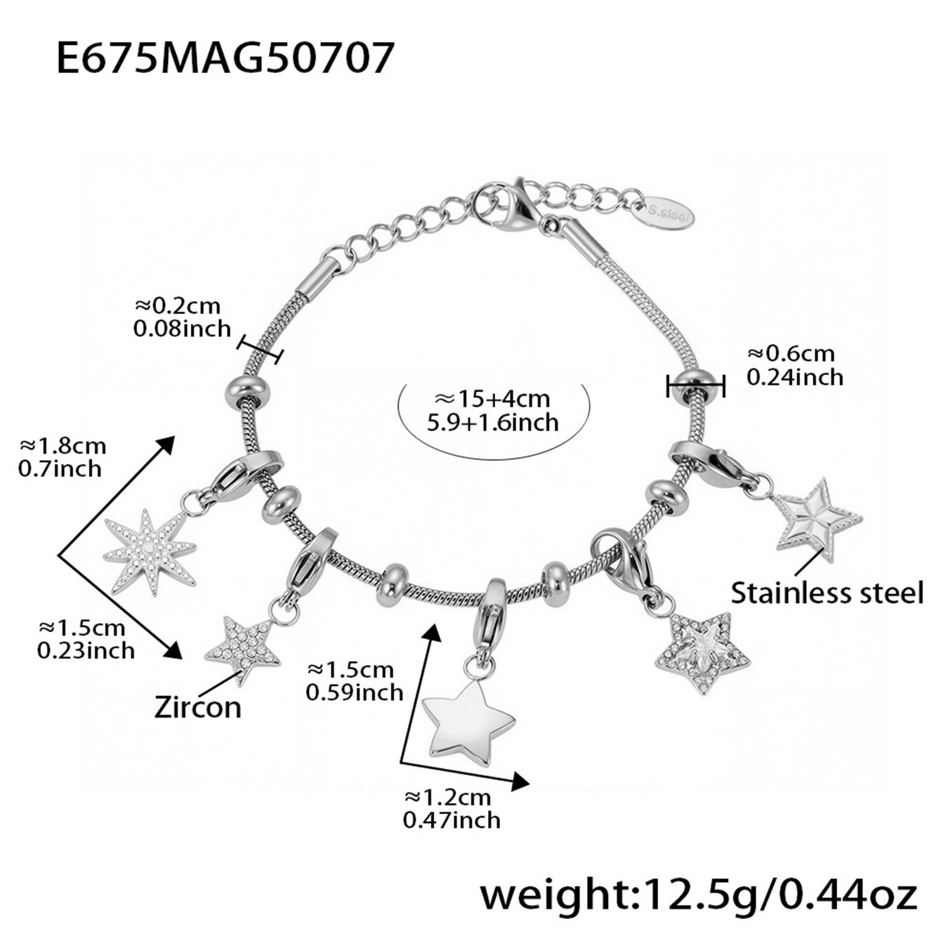 The Infinity Love Charm Bracelet