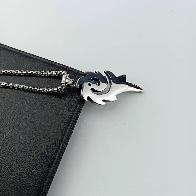 Blazing Cross Necklace-stylishnooks