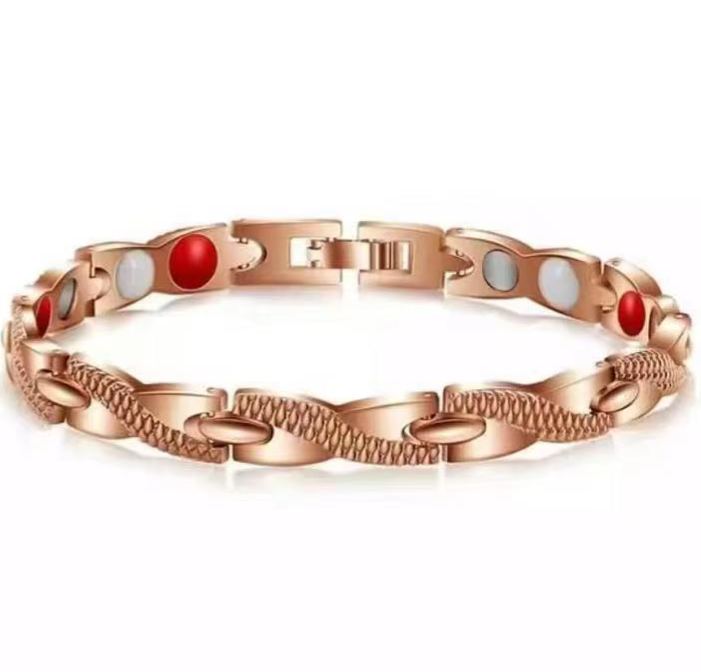 Gold Snakeskin Bracelet-stylishnooks