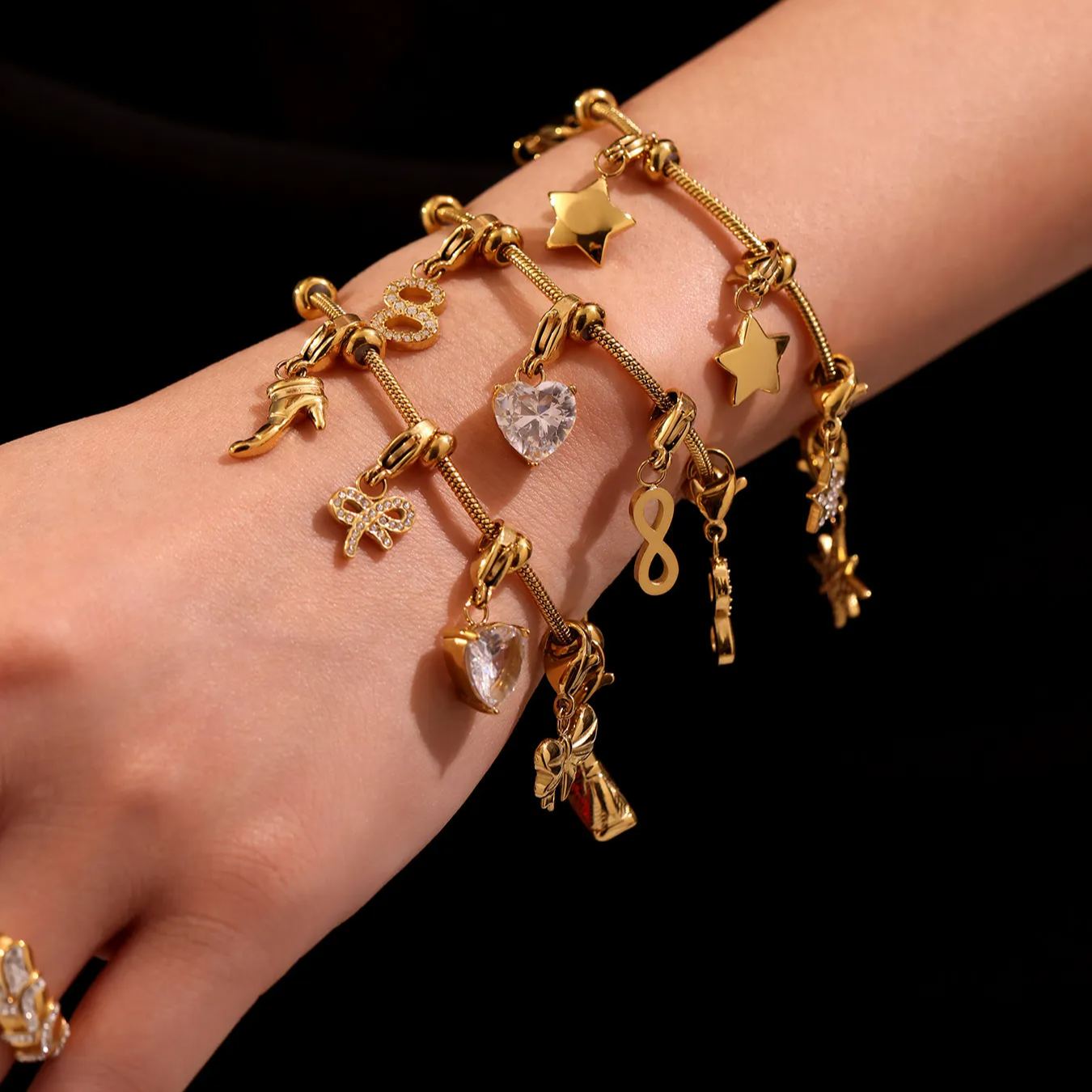 The Infinity Love Charm Bracelet