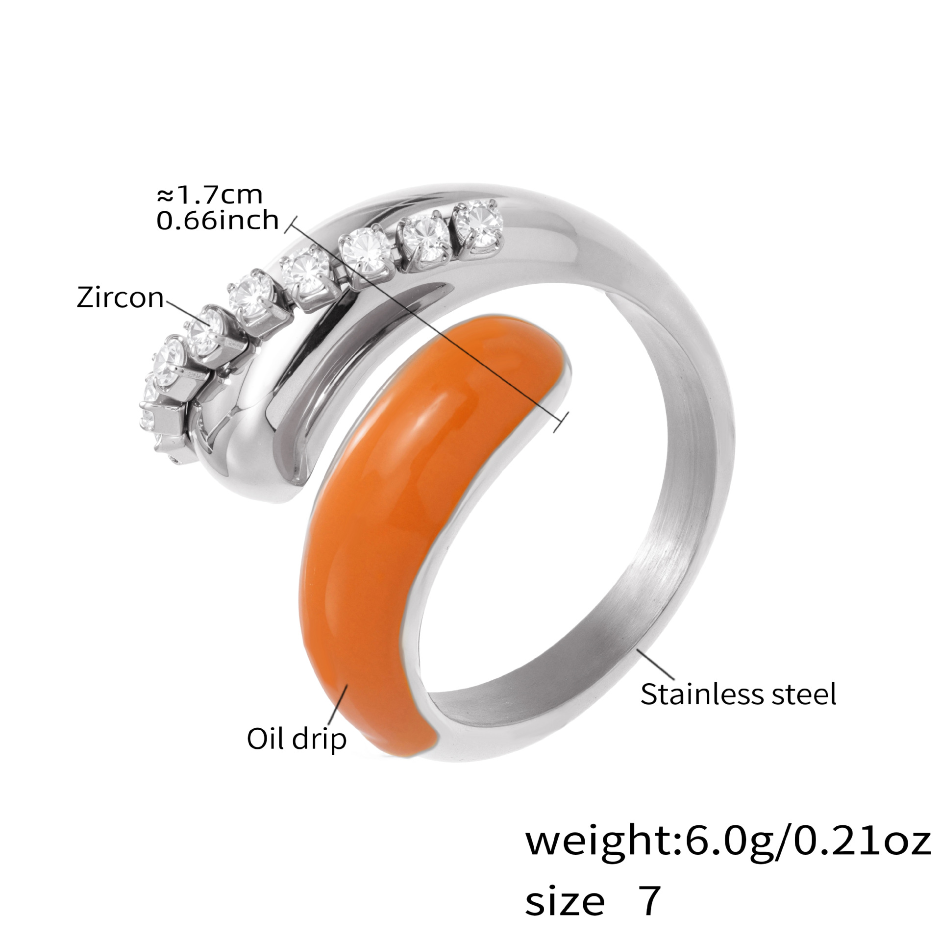 The French Double Drop Ring