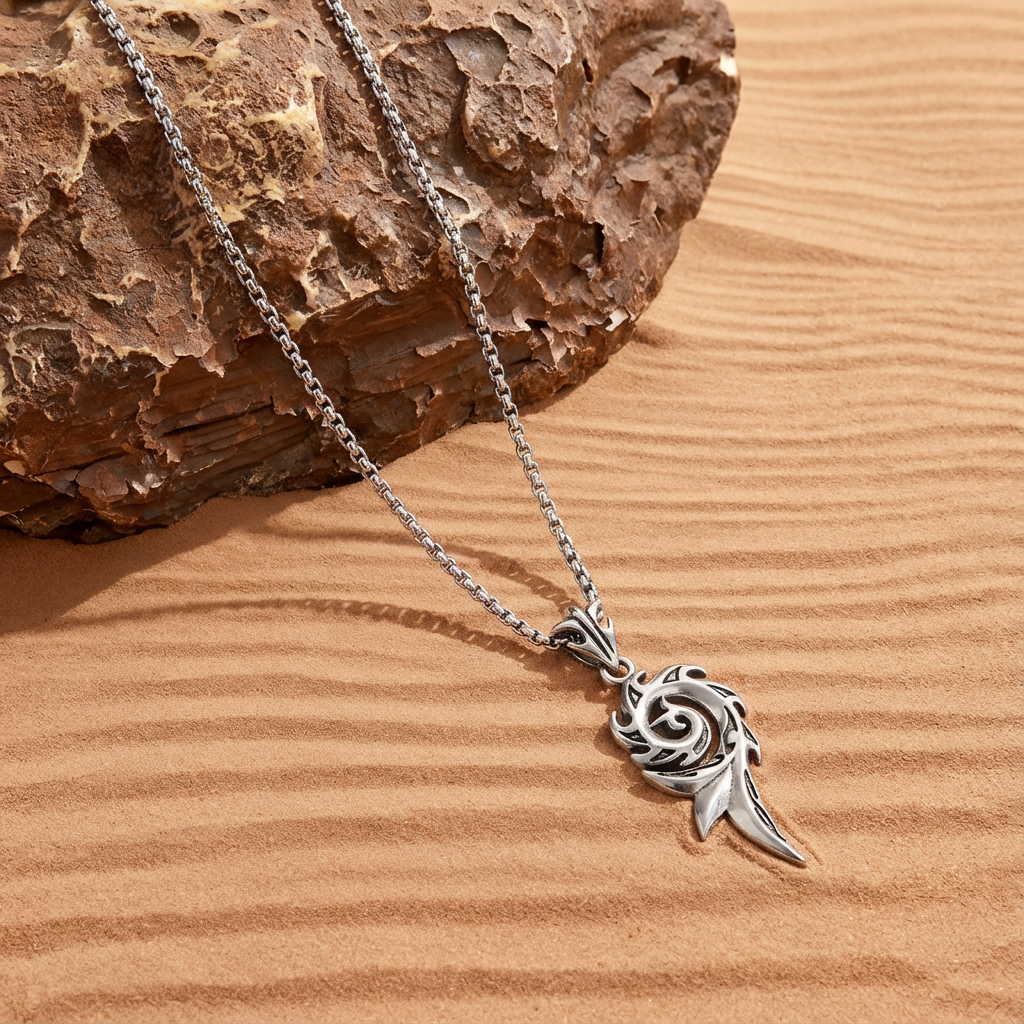 Blazing Cross Necklace