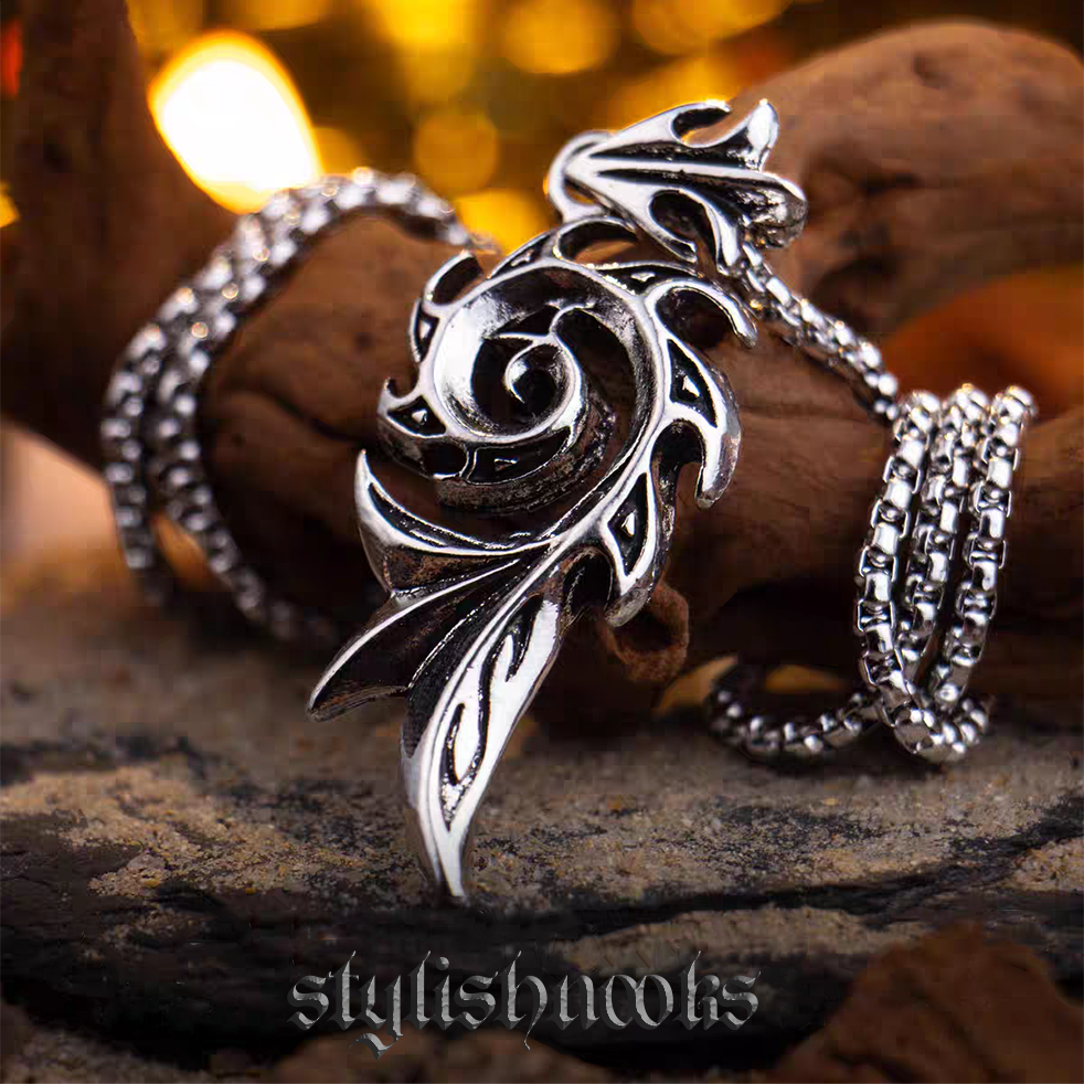 Blazing Cross Necklace-stylishnooks