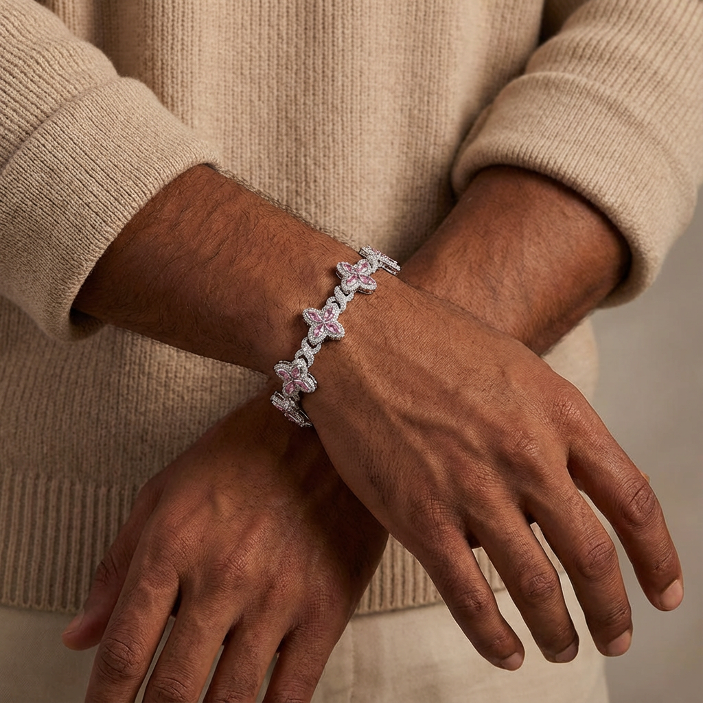 5A Zircon Clover Infinity Bracelet - Hip-Hop Cool Style