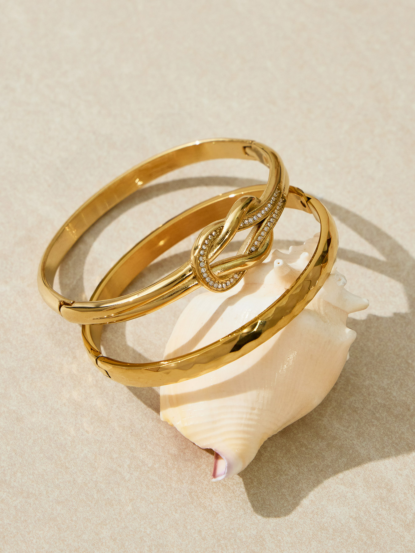 The Geometric Wheat Cuff Collection