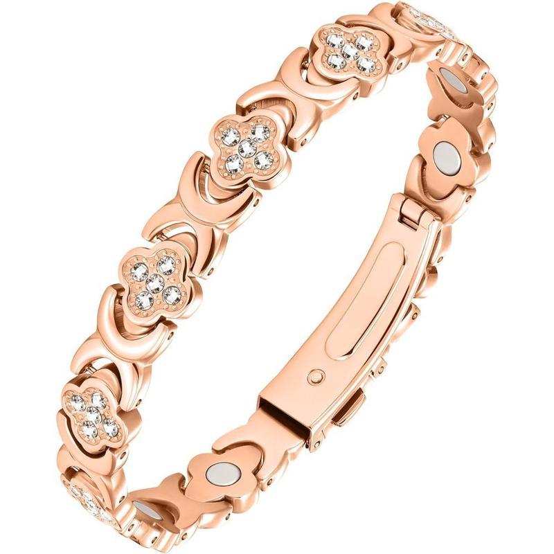 Copper Bracelets for Women Pure Copper Magnetic Bracelet with 3500 Gauss Effective Magnets Trendy Stack Bangle Stretch Bangle