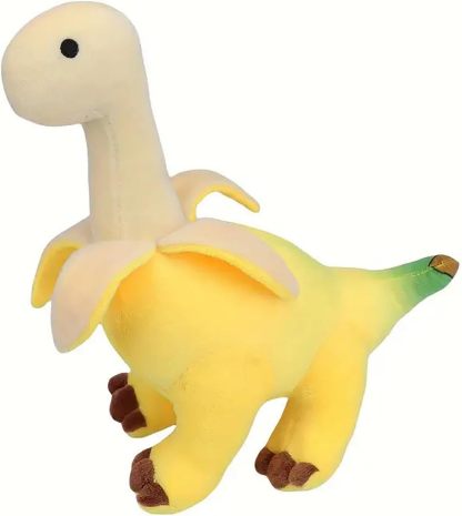 Banana Dinosaur Plush Toy, 12-Inch Stuffed Animal & Room Decor
