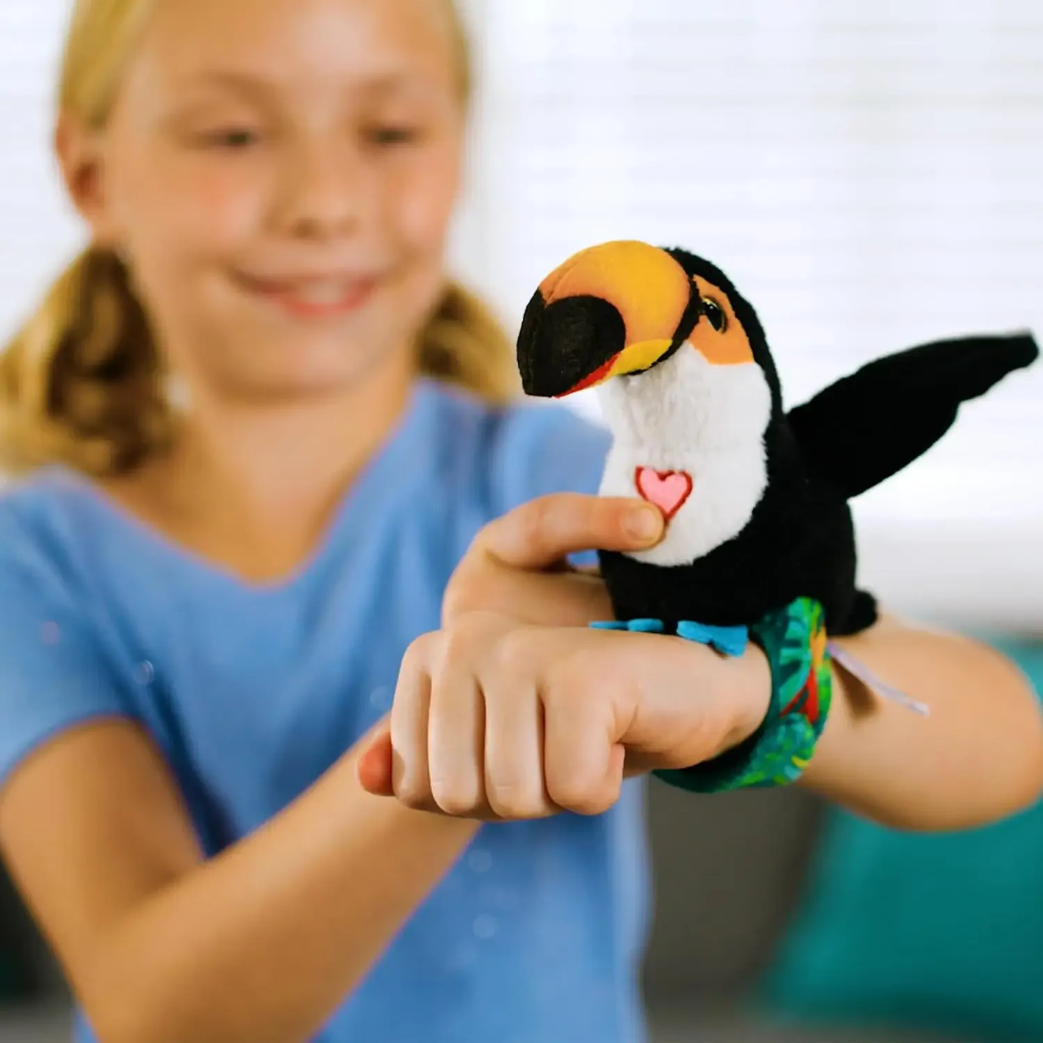  2 Pack Interactive Slap Bracelet Birds | Interactive Wearable Toy