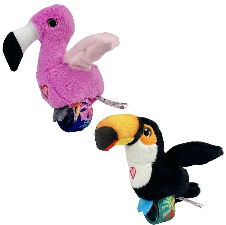  2 Pack Interactive Slap Bracelet Birds | Interactive Wearable Toy