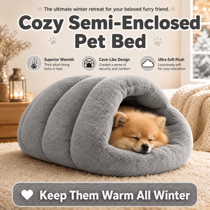 Plush Round Pet Bed for Cats and Dogs – Soft Faux Rabbit Fur Donut Bed with Raised Edges, Cozy and Warm Sleeping Nest, Indoor Pet Mat, Suitable for Small to Medium-Sized Dogs and Cats (Available in 17.72", 21.65", and 23.62")