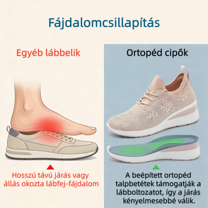 🔥 50% kedvezmény ma csak! Ne maradj le! ⏰Ergonomikusan tervezett ortopéd cipő – természetes lábboltozat-támasztással 👞Könnyen enyhíti a lábfájdalmat