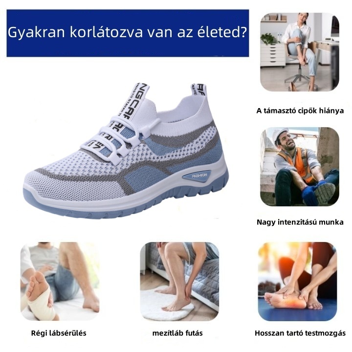 Baralen® női ortopéd cipő | Ergonomikus kialakítás a kiváló kényelem érdekében - enyhíti a hát-, térd- és lábfájdalmat.