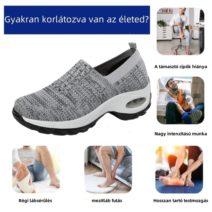 Baralen® női ortopéd cipő | Ergonomikus kialakítás a kiváló kényelem érdekében - enyhíti a hát-, térd- és lábfájdalmat.