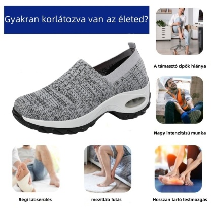 Baralen® női ortopéd cipő | Ergonomikus kialakítás a kiváló kényelem érdekében - enyhíti a hát-, térd- és lábfájdalmat.