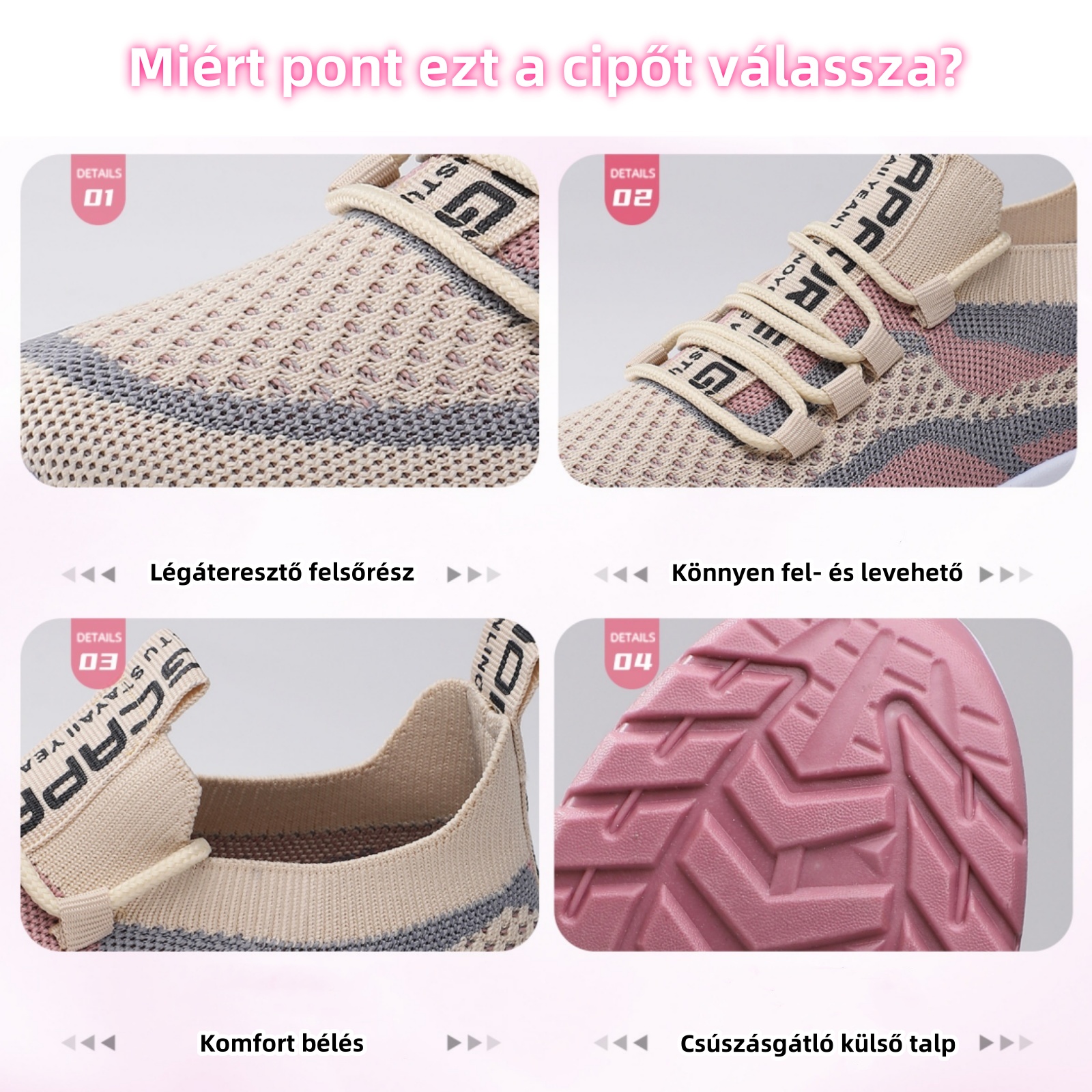 🔥 50% kedvezmény ma csak! Ne maradj le! ⏰Ergonomikusan tervezett ortopéd cipő – természetes lábboltozat-támasztással 👞Könnyen enyhíti a lábfájdalmat