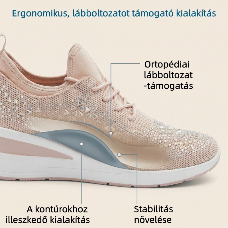🔥 50% kedvezmény ma csak! Ne maradj le! ⏰Ergonomikusan tervezett ortopéd cipő – természetes lábboltozat-támasztással 👞Könnyen enyhíti a lábfájdalmat