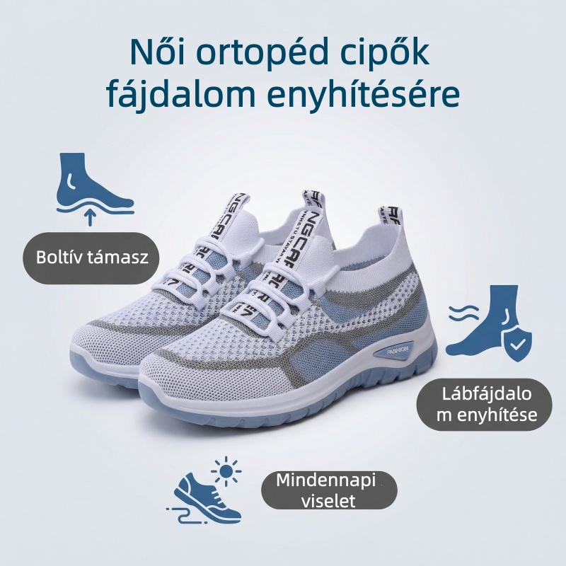 🔥 50% kedvezmény ma csak! Ne maradj le! ⏰Ergonomikusan tervezett ortopéd cipő – természetes lábboltozat-támasztással 👞Könnyen enyhíti a lábfájdalmat