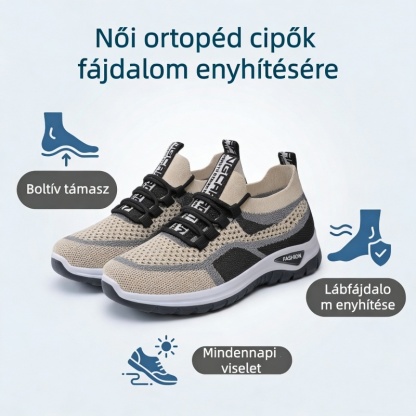 🔥 50% kedvezmény ma csak! Ne maradj le! ⏰Ergonomikusan tervezett ortopéd cipő – természetes lábboltozat-támasztással 👞Könnyen enyhíti a lábfájdalmat