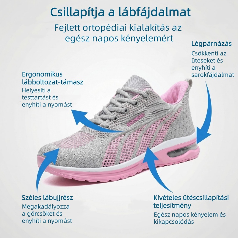 🔥 50% kedvezmény ma csak! Ne maradj le! ⏰Ergonomikusan tervezett ortopéd cipő – természetes lábboltozat-támasztással 👞Könnyen enyhíti a lábfájdalmat
