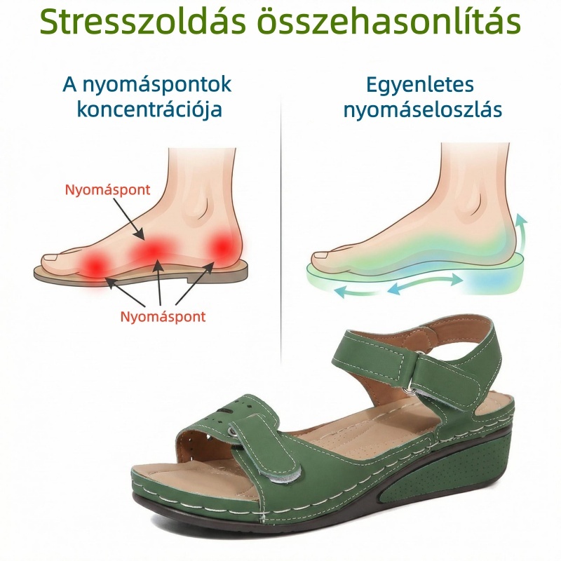 🔥 Korlátozott ideig 50% kedvezmény!Nyári ortopédiai szandálokErgonomikus kialakítás ✅ Fájdalommentes járás minden lépésben