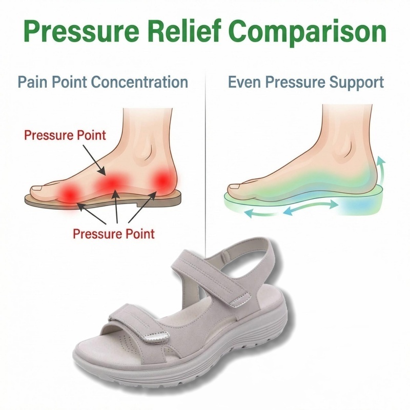 🔥 Korlátozott ideig 50% kedvezmény!Nyári ortopédiai szandálokErgonomikus kialakítás ✅ Fájdalommentes járás minden lépésben
