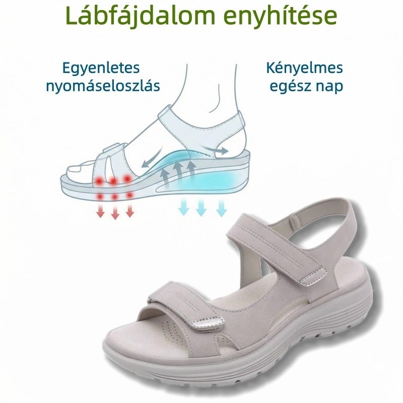 🔥 Korlátozott ideig 50% kedvezmény!Nyári ortopédiai szandálokErgonomikus kialakítás ✅ Fájdalommentes járás minden lépésben