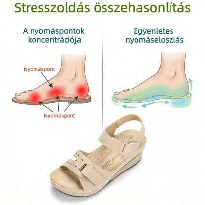 🔥 Korlátozott ideig 50% kedvezmény!Nyári ortopédiai szandálokErgonomikus kialakítás ✅ Fájdalommentes járás minden lépésben