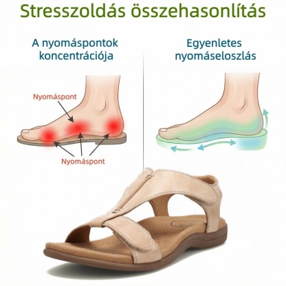 🔥 Korlátozott ideig 50% kedvezmény!Nyári ortopédiai szandálokErgonomikus kialakítás ✅ Fájdalommentes járás minden lépésben
