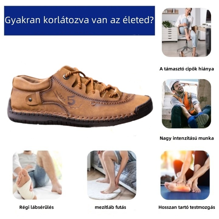 Baralen® – Ergonomikus kialakítású orvosi ortopéd cipők, amelyek enyhítik a hát-, ízületi- és lábfájdalmat.
