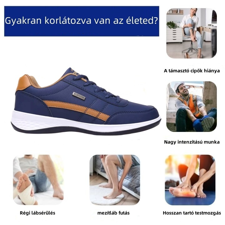 Baralen® – Ergonomikus kialakítású orvosi ortopéd cipők, amelyek enyhítik a hát-, ízületi- és lábfájdalmat.