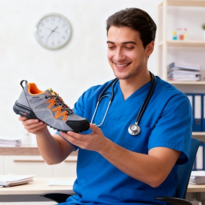 Ergonomikusan tervezett ortopéd cipő hát-, ízületi és lábfájdalmakra - minden férfi számára alkalmas