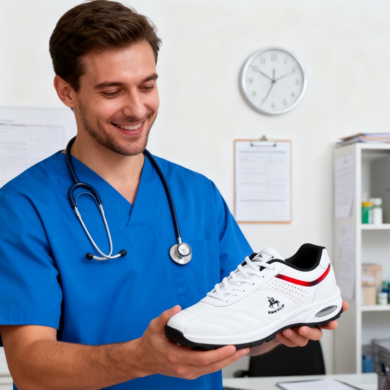 Ergonomikusan tervezett ortopéd cipő hát-, ízületi és lábfájdalmakra - unisex