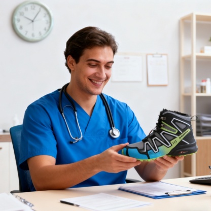 Téli stílusú, ergonomikus kialakítású ortopéd cipő hát-, ízületi és lábfájdalmakra - unisex