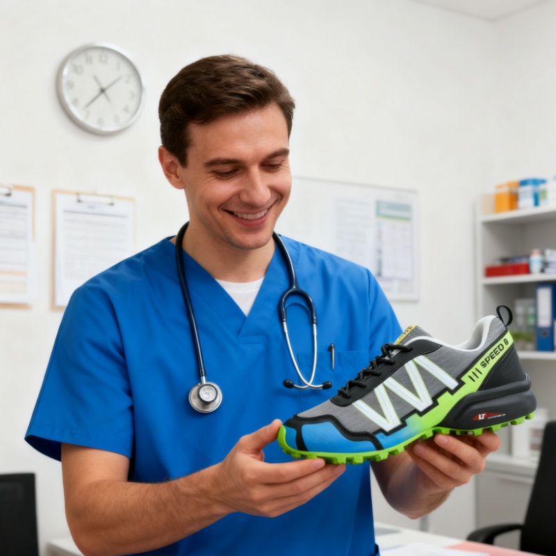 Ergonomikusan tervezett ortopéd cipő hát-, ízületi és lábfájdalmakra - unisex