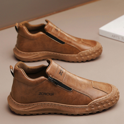 Prémium Baralen® bőr ortopéd cipő | Ergonomikus kialakításának köszönhetően enyhíti a hát-, láb- és lábfej fájdalmát, és kivételes kényelmet biztosít (kézzel készített).