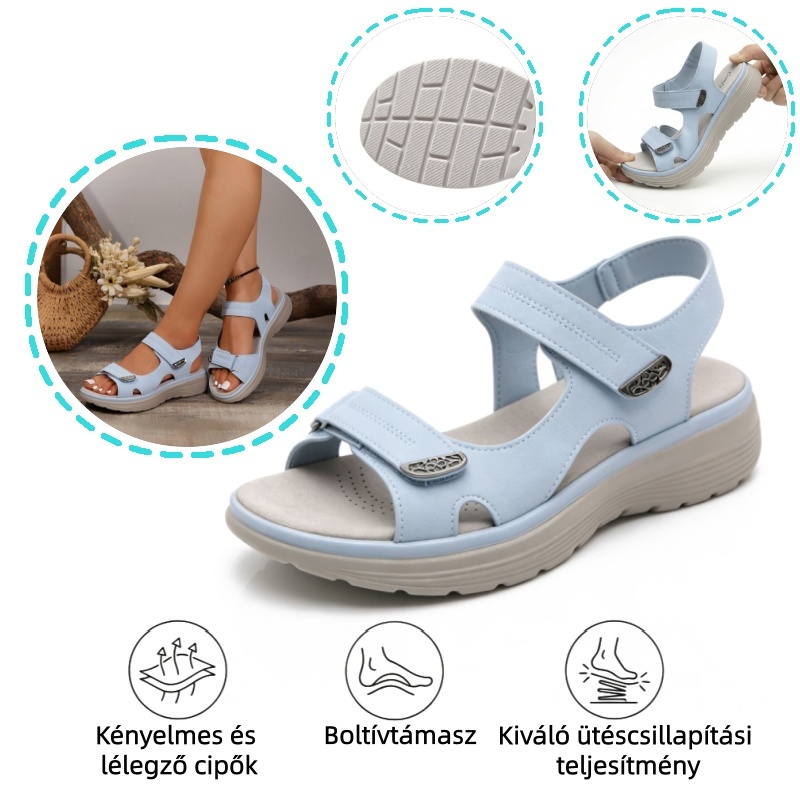 🔥 Korlátozott ideig 50% kedvezmény!Nyári ortopédiai szandálokErgonomikus kialakítás ✅ Fájdalommentes járás minden lépésben