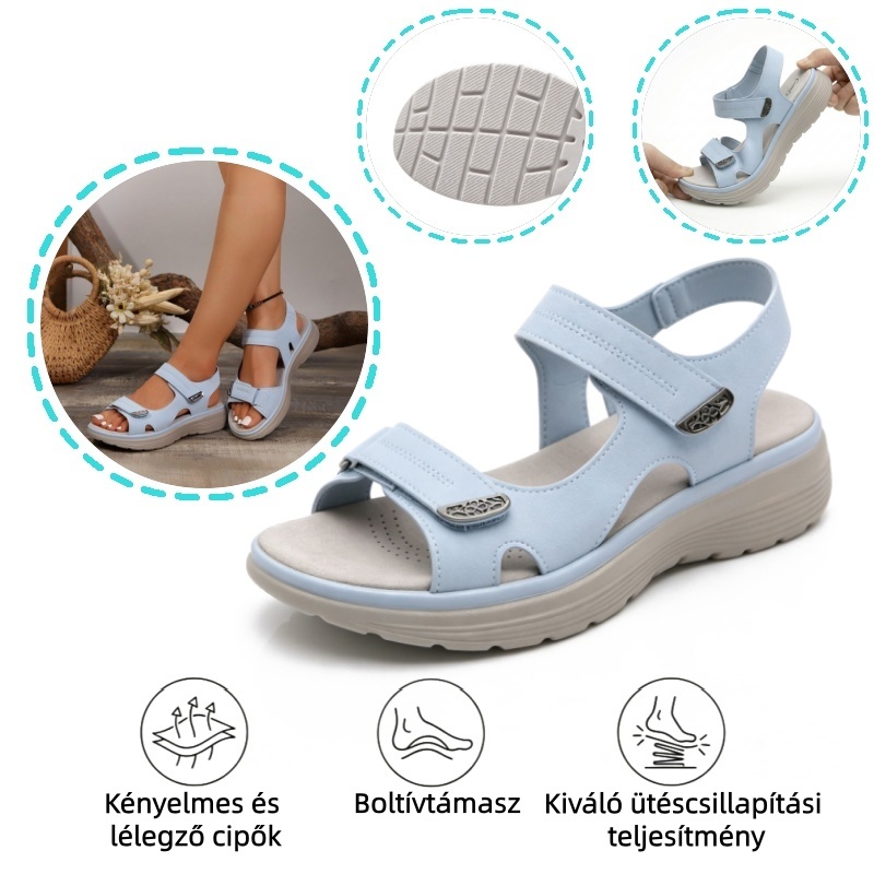 🔥 Korlátozott ideig 50% kedvezmény!Nyári ortopédiai szandálokErgonomikus kialakítás ✅ Fájdalommentes járás minden lépésben