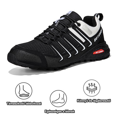 Ergonomikus kialakítású ortopéd cipő hát-, ízületi és lábfájdalmakra - Uniszex