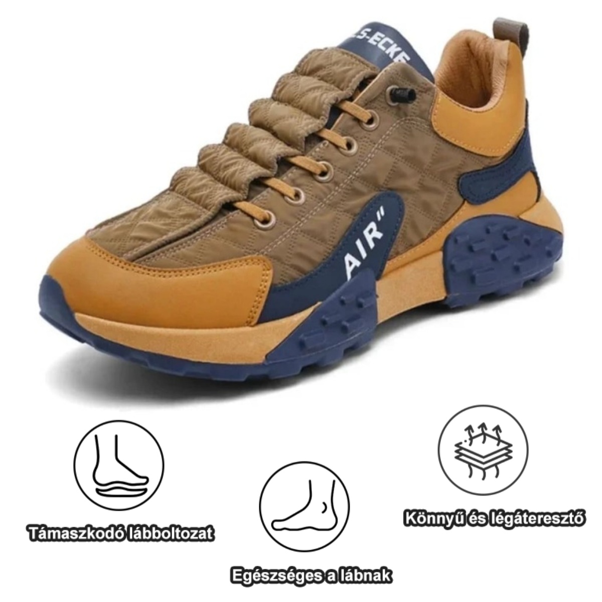 Baralen® ortopéd cipők | Ergonomikus kialakítású, hogy enyhítse a hát-, ízületi- és lábfájdalmat, és kiváló kényelmet biztosítson (AIR).