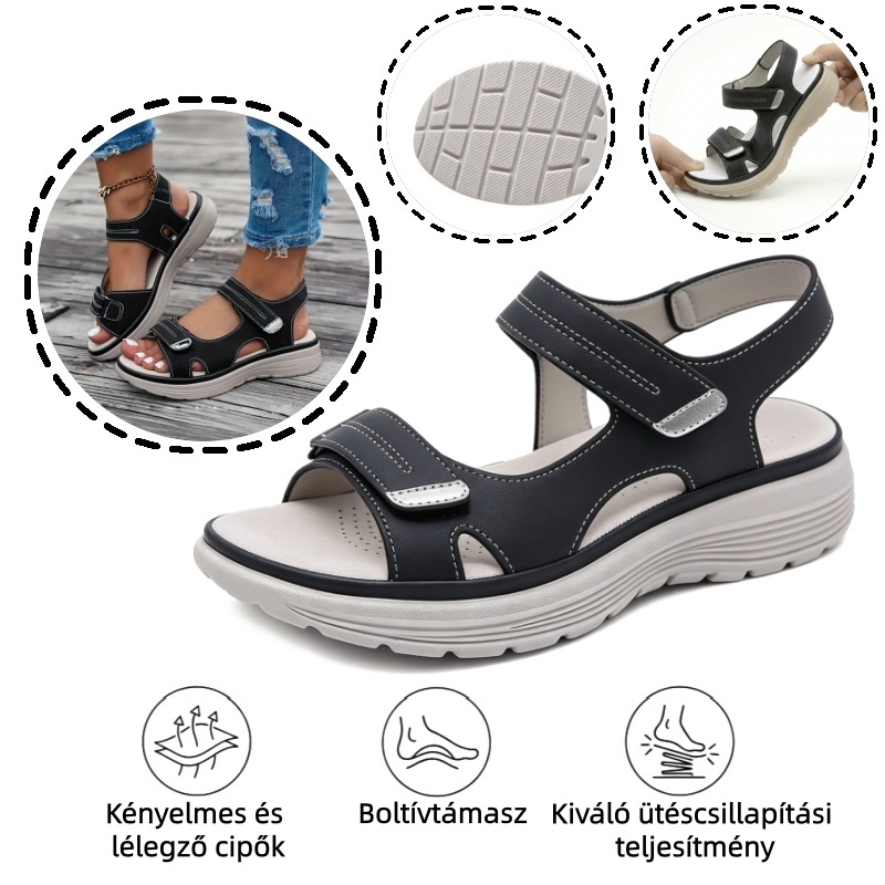 🔥 Korlátozott ideig 50% kedvezmény!Nyári ortopédiai szandálokErgonomikus kialakítás ✅ Fájdalommentes járás minden lépésben