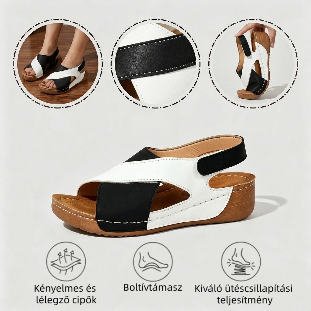 🔥 Korlátozott ideig 50% kedvezmény!Nyári ortopédiai szandálokErgonomikus kialakítás ✅ Fájdalommentes járás minden lépésben