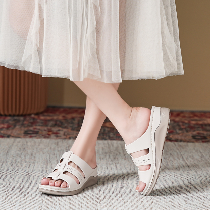 [🎁 Mai ajánlat: Féláron — Vásárolj most!]Női nyári ortopéd szandálok —Mondj búcsút a fájdalomnak, sétálj könnyedén 👞Tapasztald meg a tökéletes kényelmet!