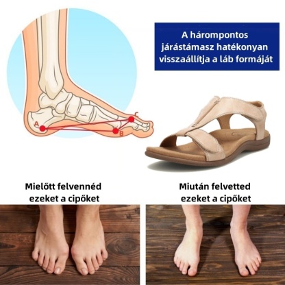 🔥 Korlátozott ideig 50% kedvezmény!Nyári ortopédiai szandálokErgonomikus kialakítás ✅ Fájdalommentes járás minden lépésben