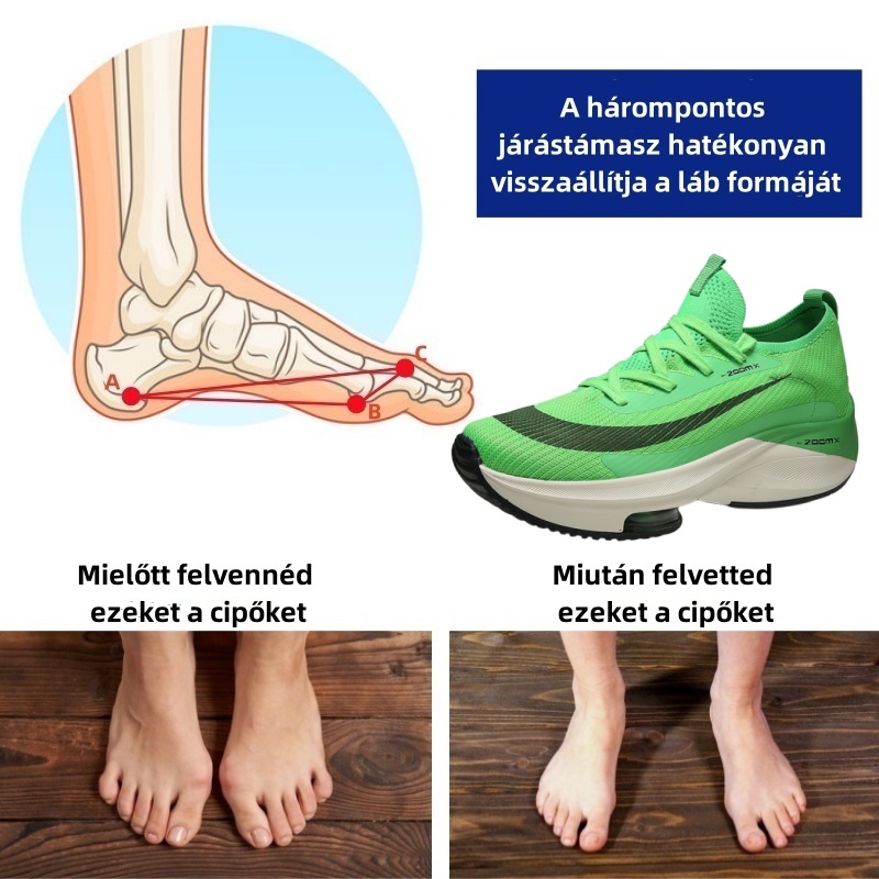 Baralen® - Ergonomikusan tervezett ortopéd cipők láb-, térd- és hátfájásra - Uniszex