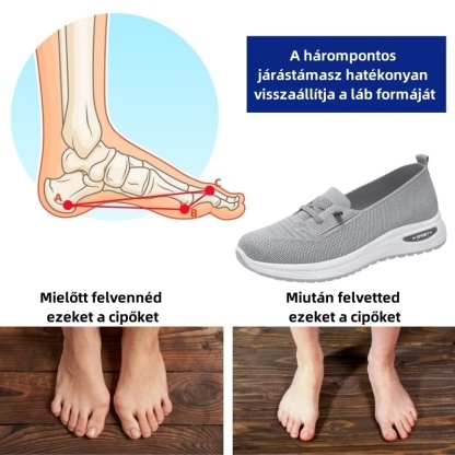 Baralen® női ortopéd cipő | Ergonomikus kialakítás a kiváló kényelem érdekében - enyhíti a hát-, térd- és lábfájdalmat.
