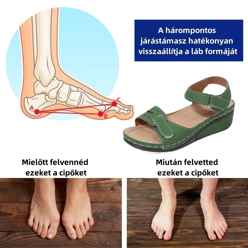 🔥 Korlátozott ideig 50% kedvezmény!Nyári ortopédiai szandálokErgonomikus kialakítás ✅ Fájdalommentes járás minden lépésben