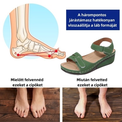 🔥 Korlátozott ideig 50% kedvezmény!Nyári ortopédiai szandálokErgonomikus kialakítás ✅ Fájdalommentes járás minden lépésben