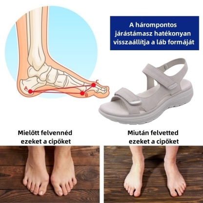 🔥 Korlátozott ideig 50% kedvezmény!Nyári ortopédiai szandálokErgonomikus kialakítás ✅ Fájdalommentes járás minden lépésben