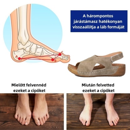 🔥 Korlátozott ideig 50% kedvezmény!Nyári ortopédiai szandálokErgonomikus kialakítás ✅ Fájdalommentes járás minden lépésben