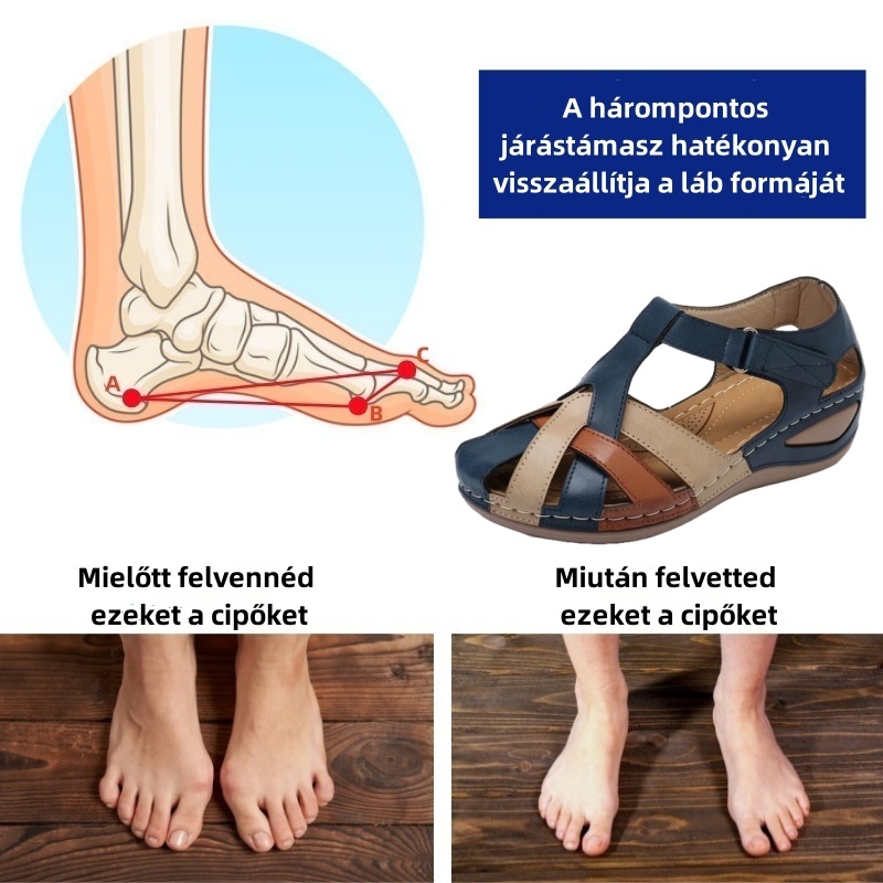 🔥 Korlátozott ideig 50% kedvezmény!Nyári ortopédiai szandálokErgonomikus kialakítás ✅ Fájdalommentes járás minden lépésben